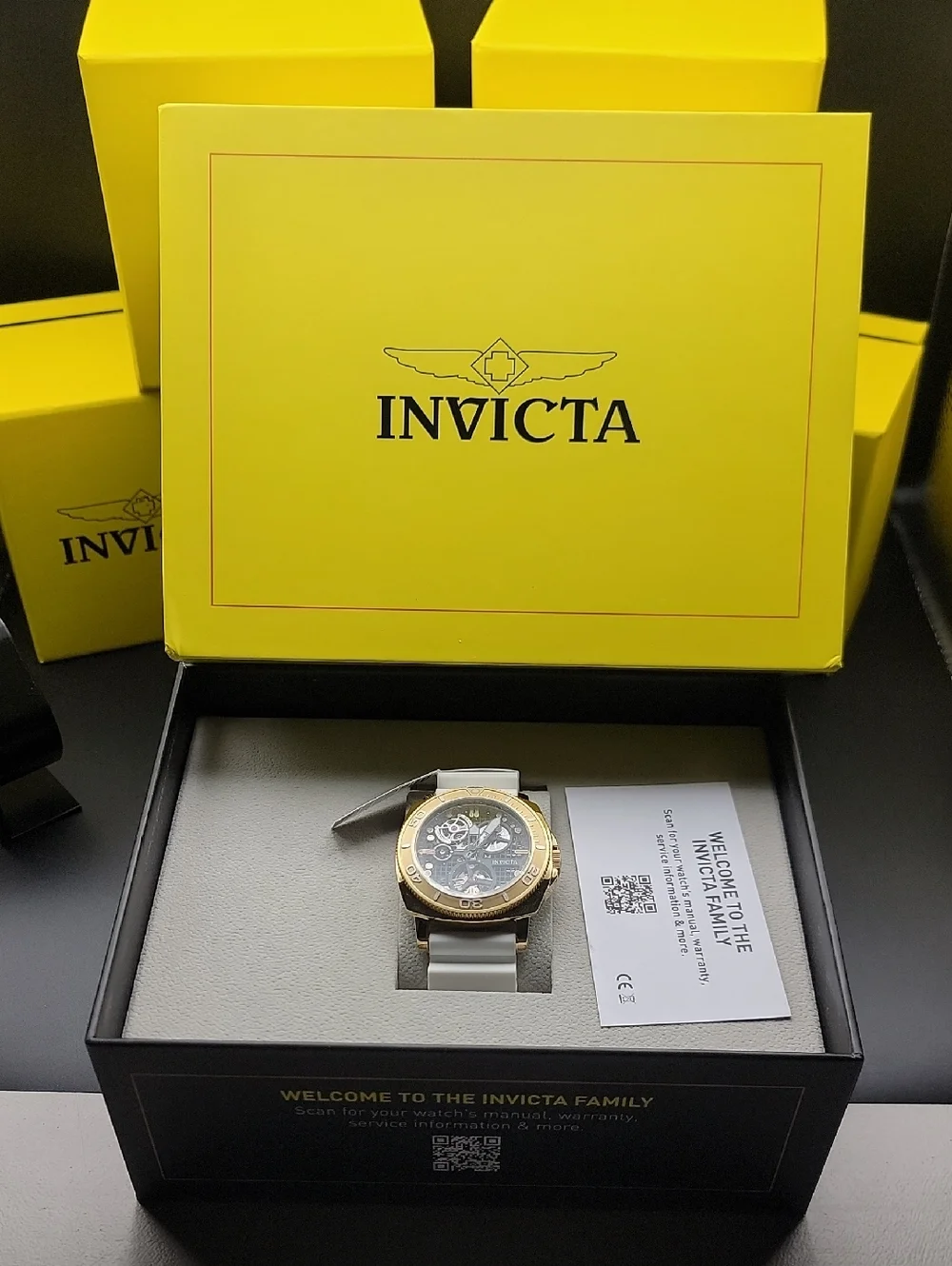 69464 Invicta Sea Hunter Obsidian Automatic Men's Watch w/ Skeleton Dial 44mm